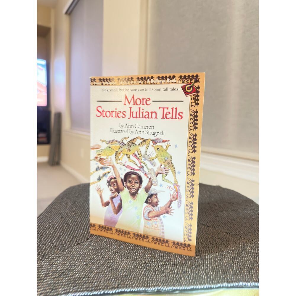 3/$25 More Stories Julian Tells by Ann Cameron | Bullseye Book